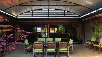 Curved Roof Patios - ATS Awnings