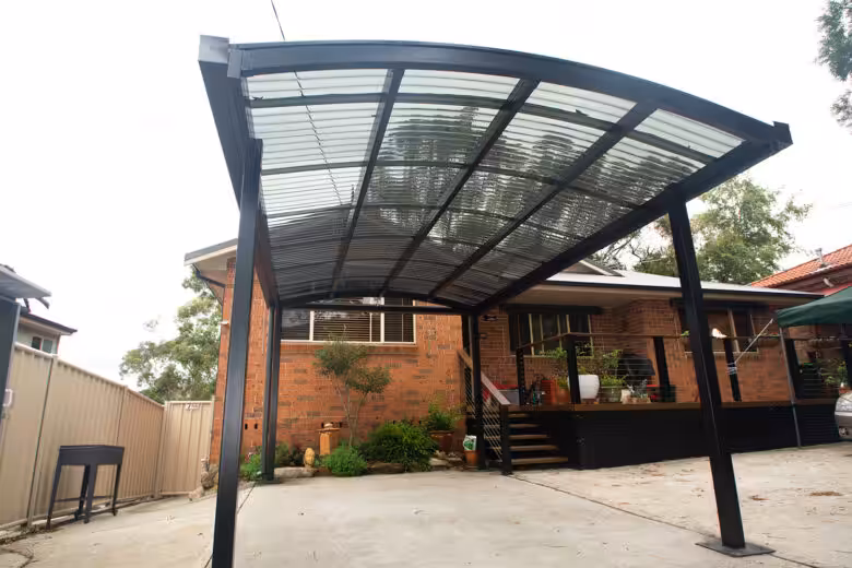 Gorgeous Curved Carports Penrith