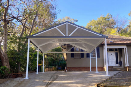 Gable Roof Carports Sydney