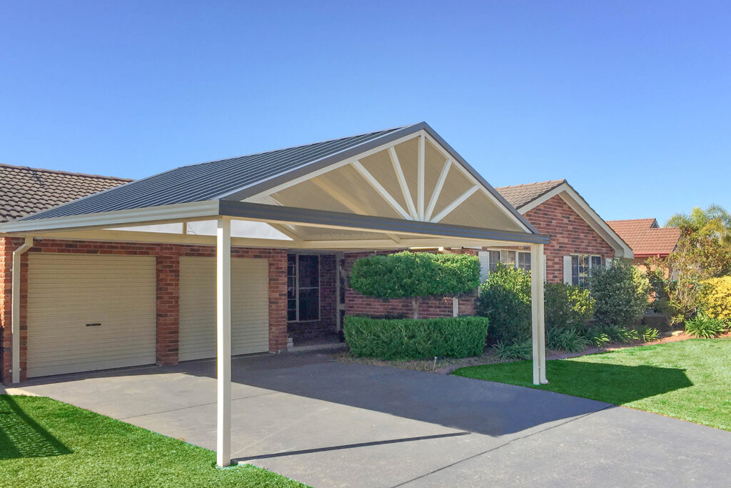 Gable Roof Carports Sydney, Penrith: Elegant & Functional