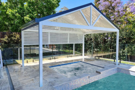 gable roof pergola Sydney