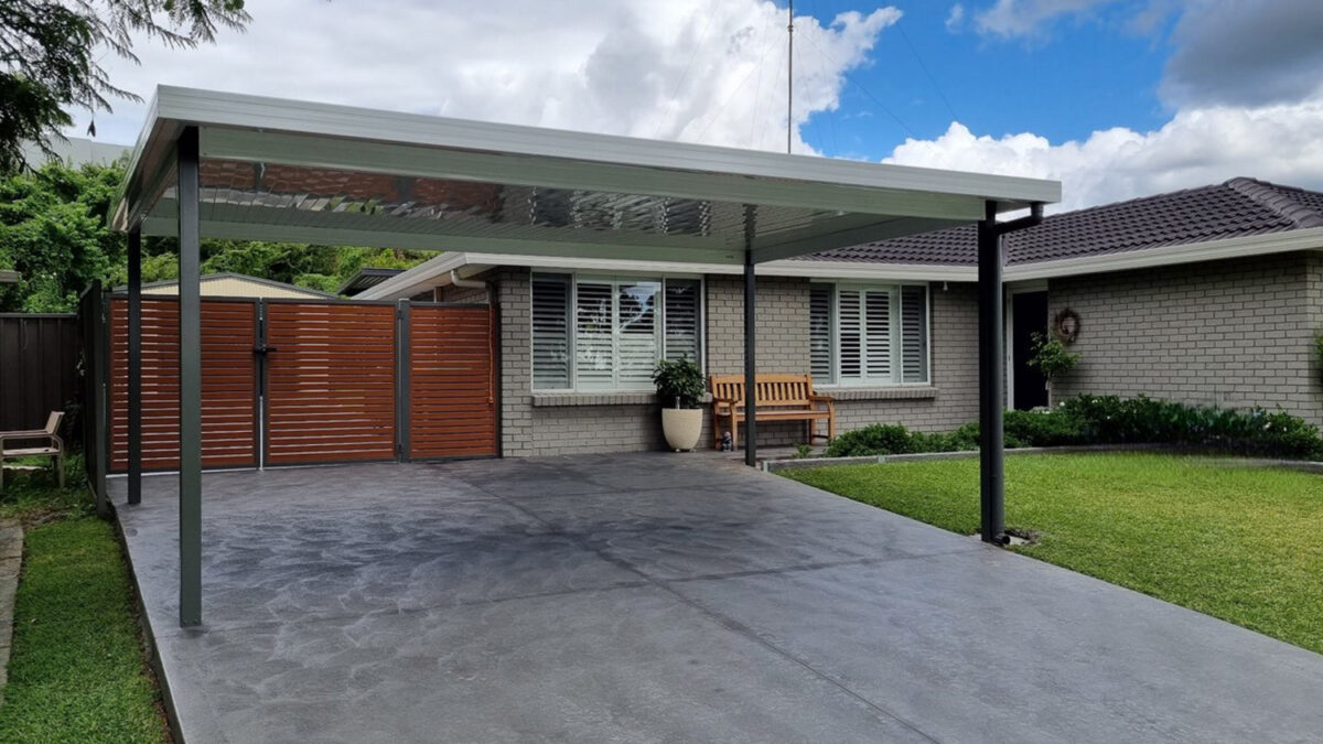 Flat Roof Carports Sydney