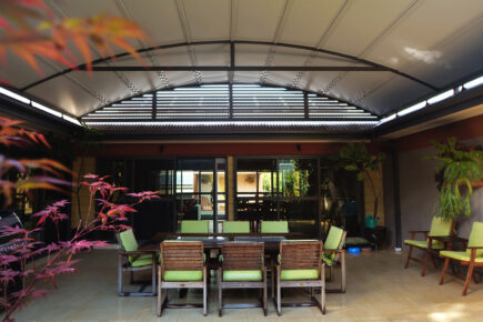 colorbond dome awning penrith