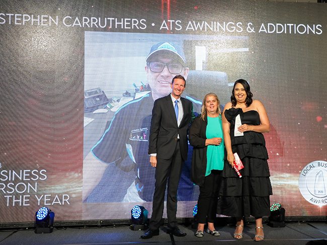 Local Business Award Winners - Stephen Carruthers